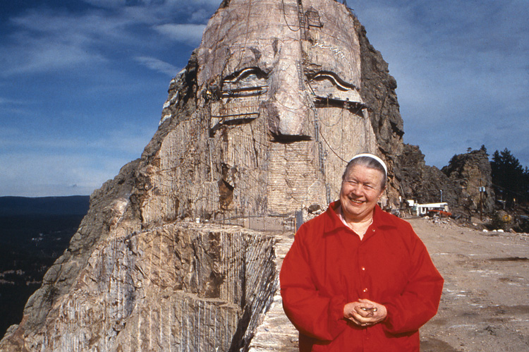 Ruth with face in 1993
