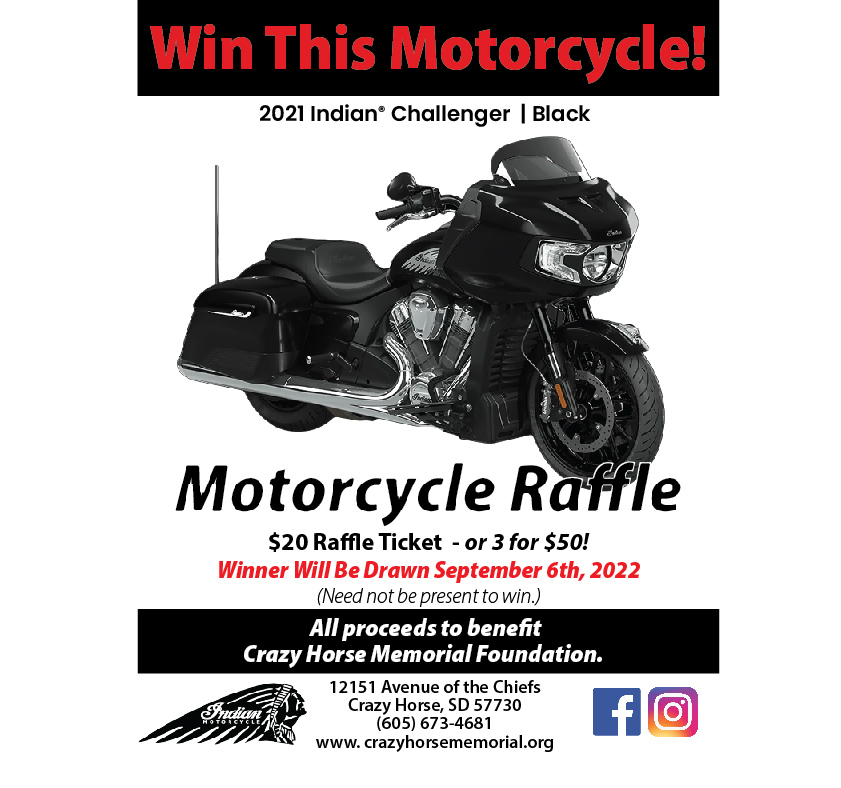 2022 Motorcycle Raffle Tickets on Sale