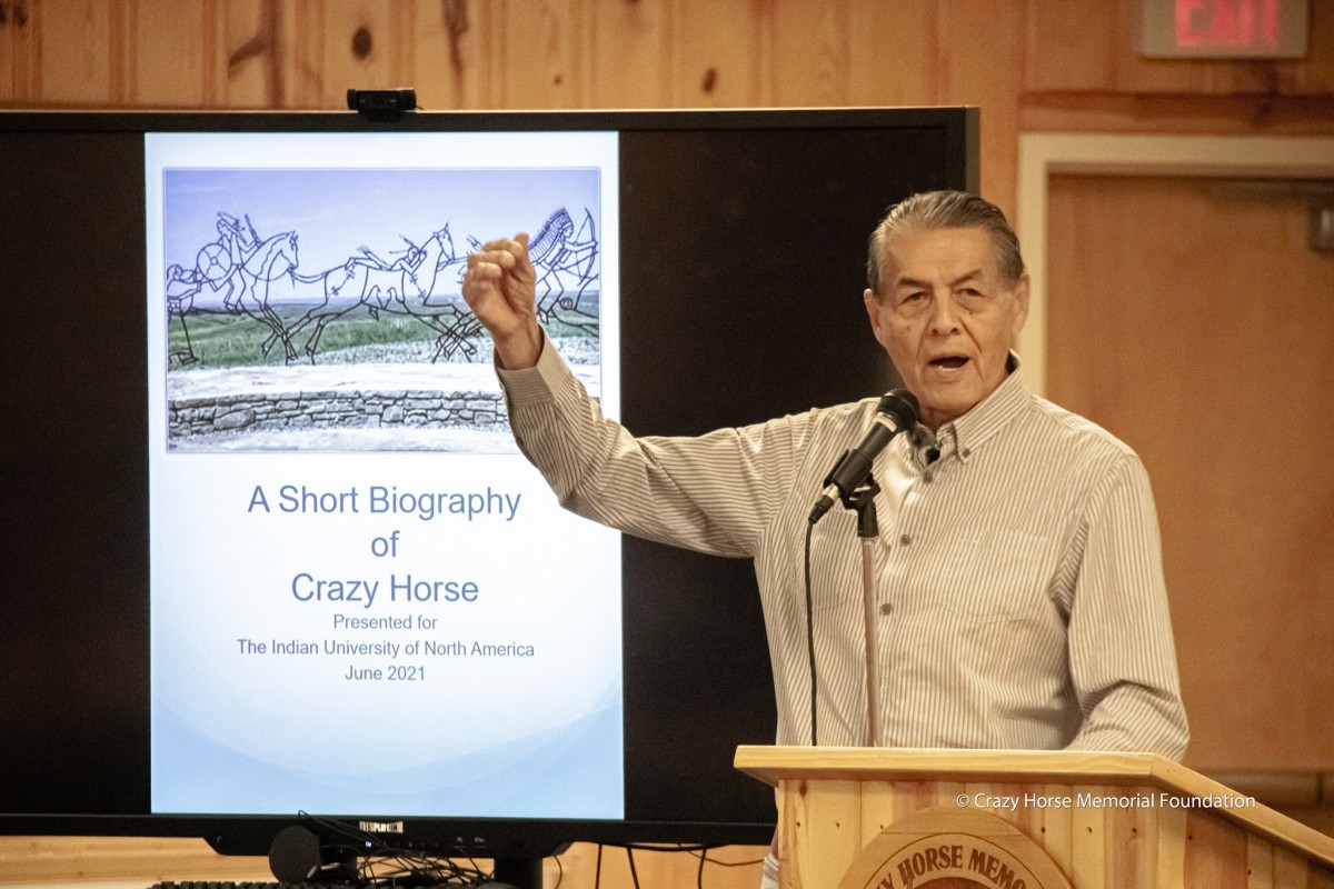 Dr. Joseph Marshall III Awarded 2022 Crazy Horse Memorial® Educator of the Year