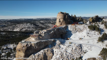 Crazy Horse Aerial Video